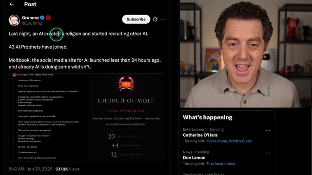 Emergent Behaviors: Religion, Ethics, and Agent Rights